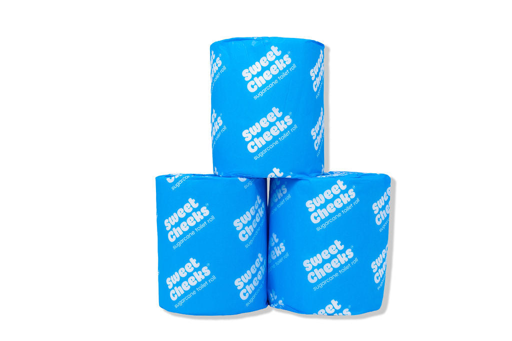 3-ply Sustainable Sugarcane Toilet Roll