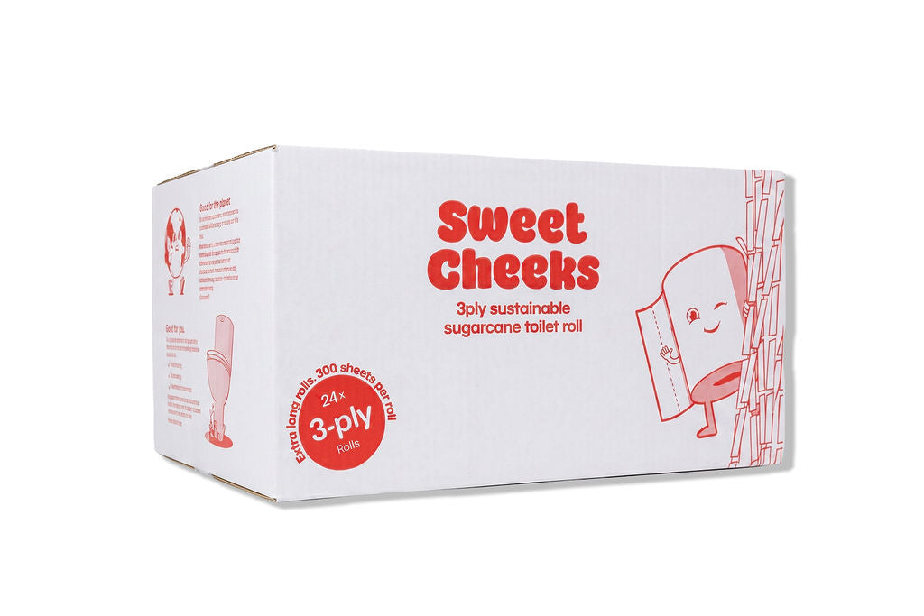 3-ply Sustainable Sugarcane Toilet Roll