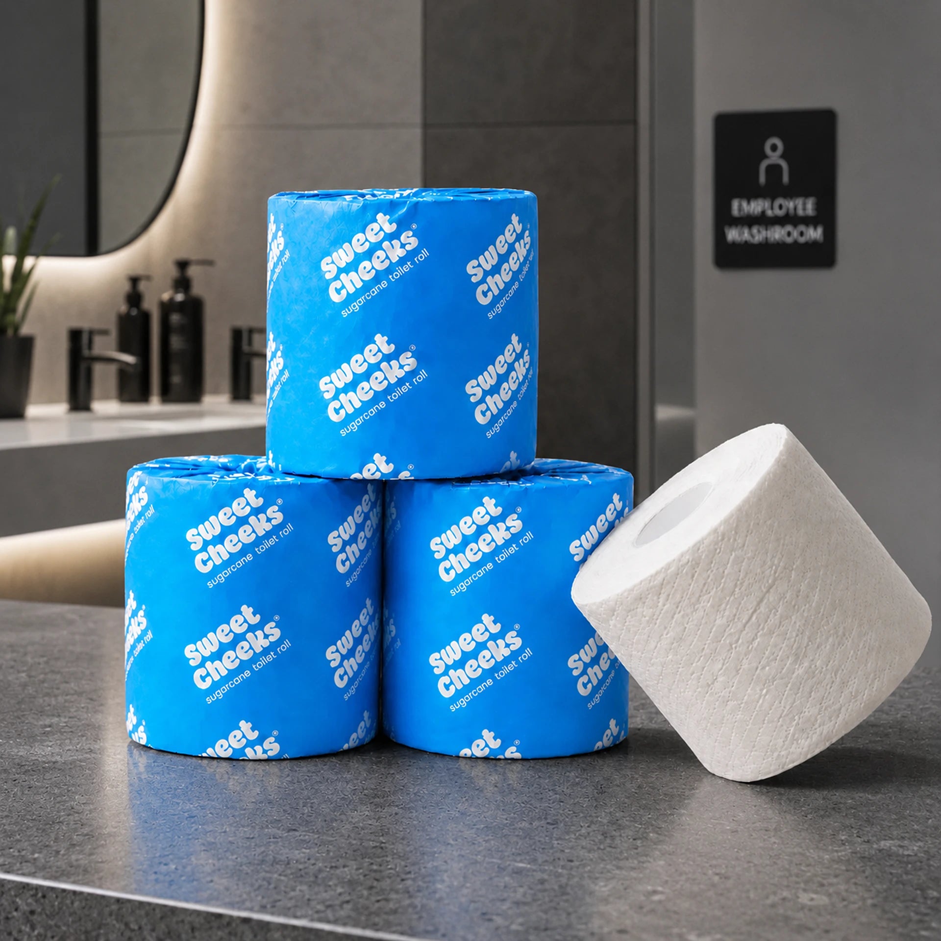 3-ply Sugarcane Toilet Roll