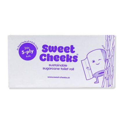 Sweet Cheeks 5-Ply Toilet Roll Box of 24