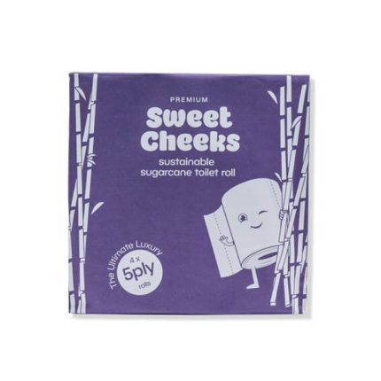 Sweet Cheeks 5-Ply Toilet Roll Box of 4